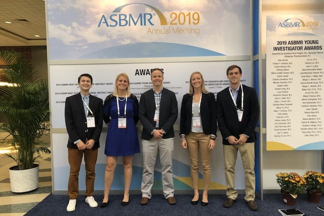 Lab members at the ASBMR Meeting 2019