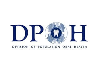 The Division of Population Oral Health logo